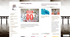 Desktop Screenshot of karateyalgomas.com